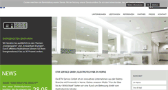 Desktop Screenshot of elektrikerherne.de